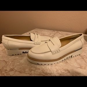 Franco sarto cream shoes
